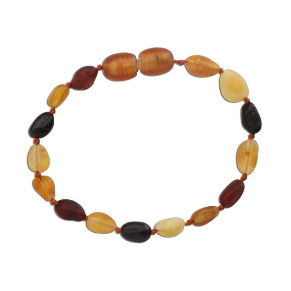 Amber Teething Bracelet for Teething Babies and Toddlers (Multi) - Cherished Moments Jewelry