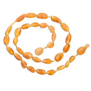 Amber Teething Necklace for Teething Babies and Toddlers (Honey) - Cherished Moments Jewelry