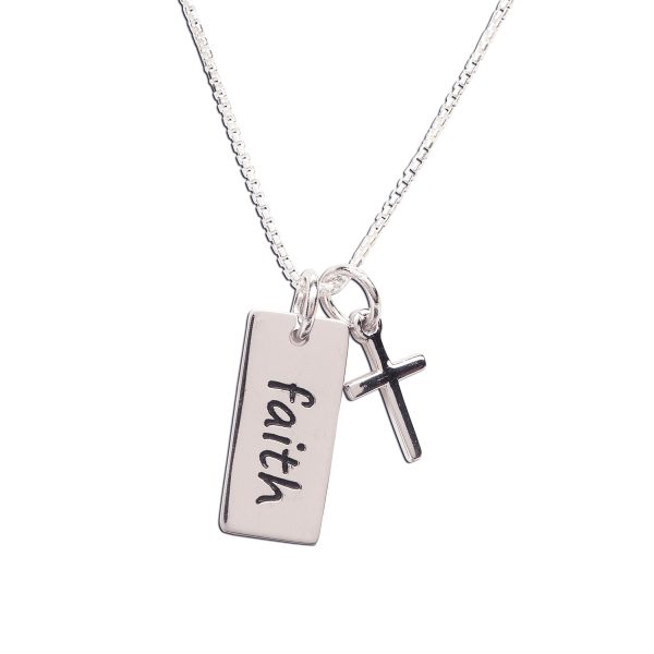 First Communion Faith Necklace for Girls - Cherished Moments Jewelry