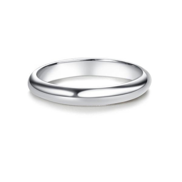 Timeless Sterling Silver Baby Ring – 2mm Silver Band