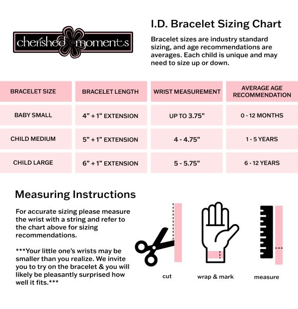 14K Gold-Plated or Sterling Silver I.D. Bracelet for Babies and Kids with FREE Engraving-Cross