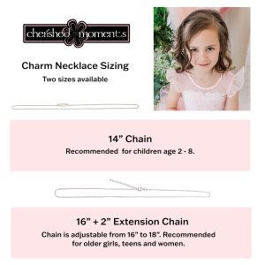 Children’s Sterling Silver Hollow Star Necklace with CZ’s
