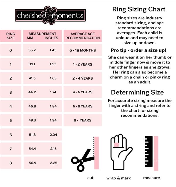 Personalized Sterling Silver Scalloped Oval Baby Ring with FREE Personalization