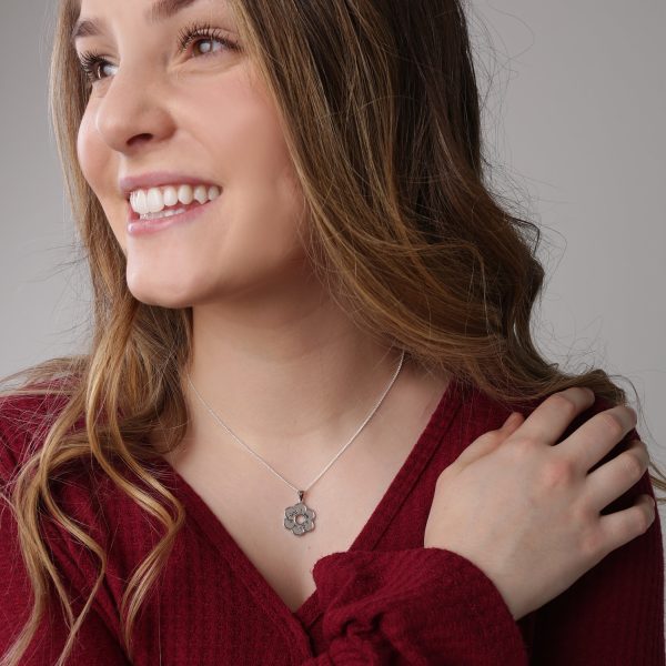 I am a Child of God Necklace with Daisy for Girls - Cherished Moments Jewelry