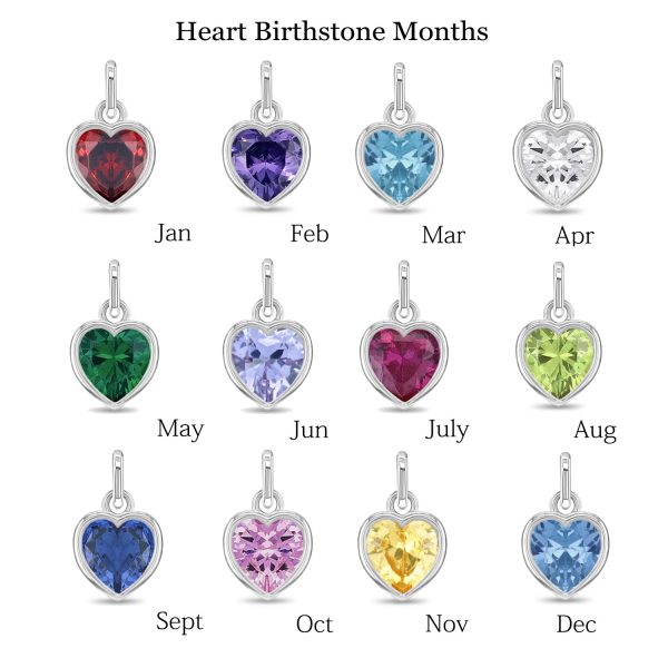 Sterling Silver Heart Necklace with FREE Engraving