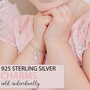 Sterling Silver Charms for Bracelets or Necklaces, Individual Charms