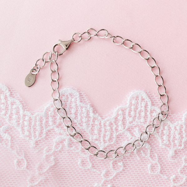 14k Gold-Plated or Sterling Silver Charm Bracelet Base for Adding and Collecting Charms