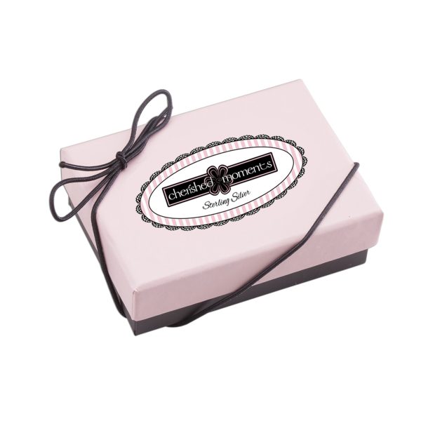 Personalized Sterling Silver Dance Charm Bracelet Engraved Charm gift box