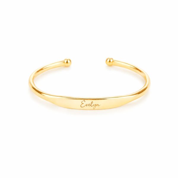 Cuff (Gold) – 14K Gold-Plated Cuff Bracelet for Kids