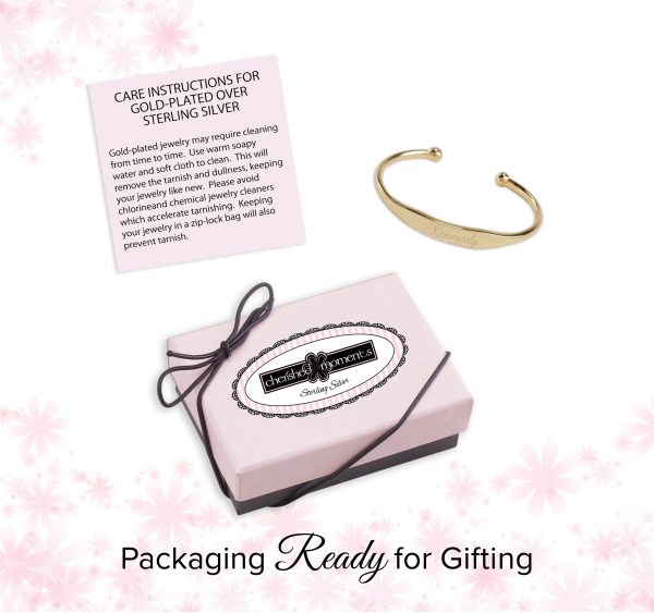 Cuff (Gold) – 14K Gold-Plated Cuff Bracelet for Kids