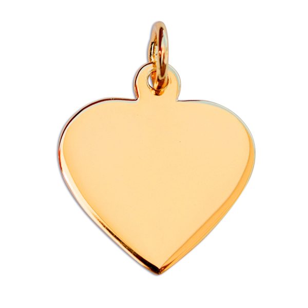 Custom Engraved Heart Charms