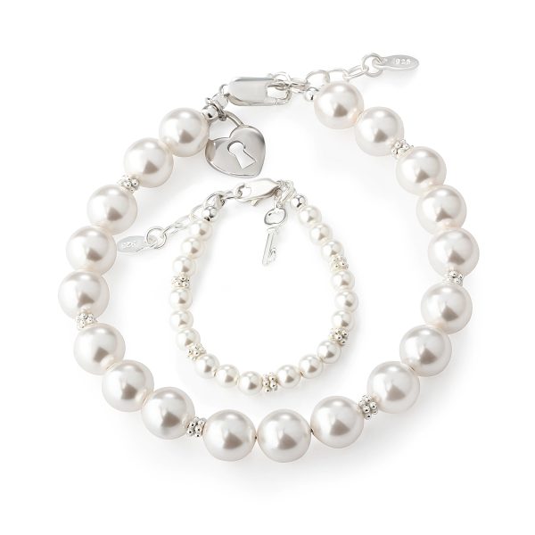 Mom and Me Bracelet Set – She Holds the Key to Your Heart