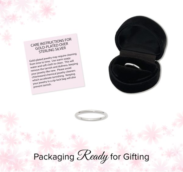 Sterling Silver Baby Ring – 2mm Silver Band