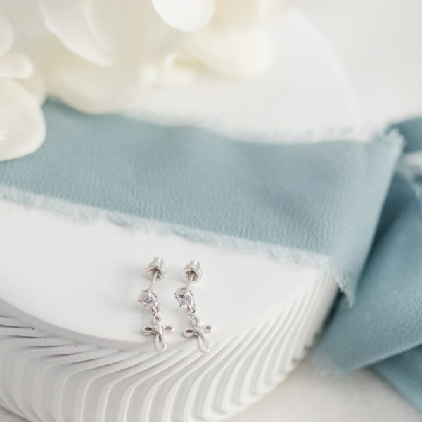 Infinity Cross Dangle Earrings for Girl’s