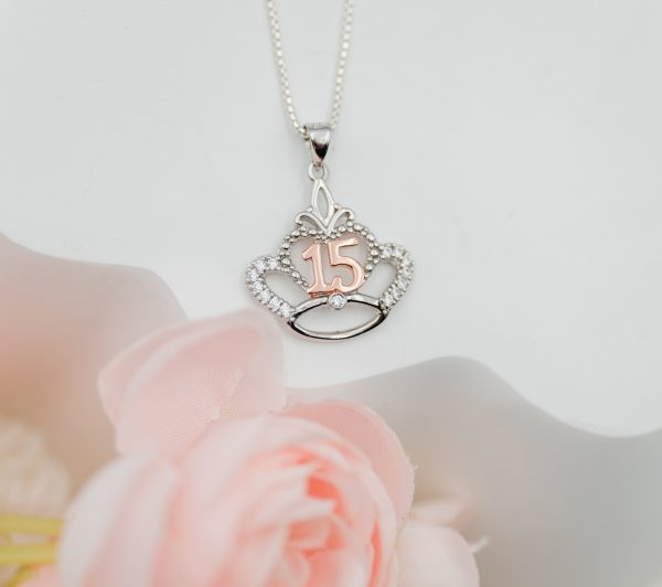 Quinceañera Crown Necklace