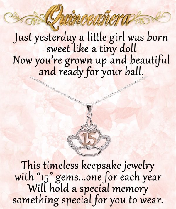 Quinceañera Crown Necklace