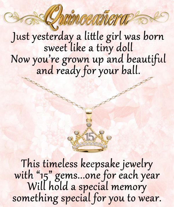 Quinceañera Tiara Necklace
