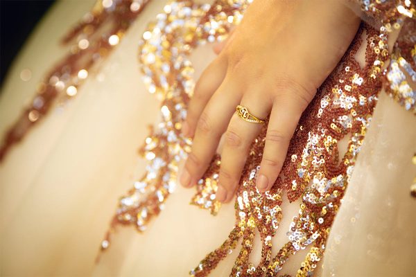 Quinceañera Heart Ring