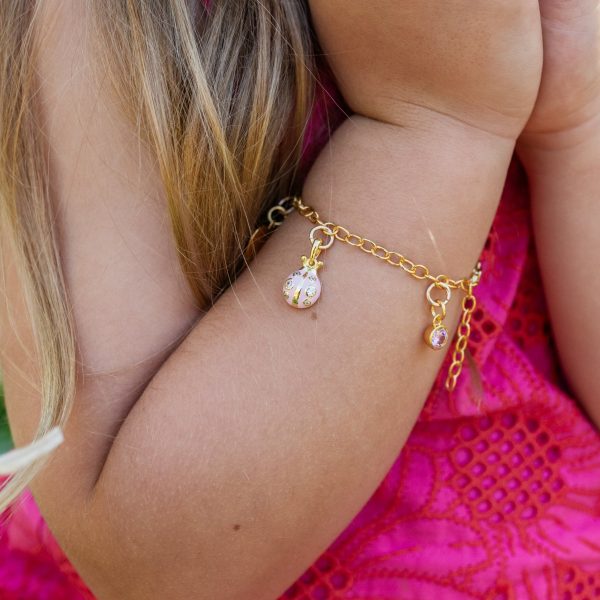 14k Gold-Plated or Sterling Silver Charm Bracelet Base for Adding and Collecting Charms